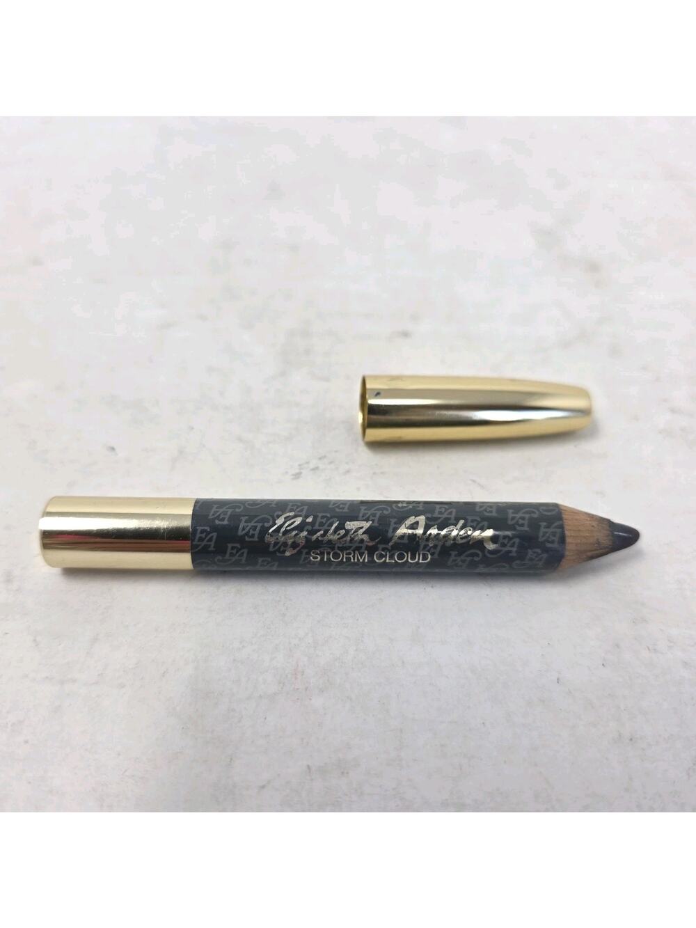 VINTAGE ELIZABETH ARDEN STORM CLOUD EYE LINER BROW PENCIL GRAY DISCONTINUED